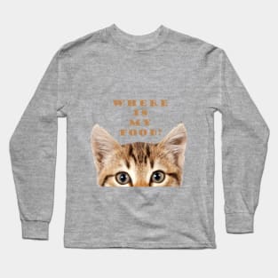 Hungy cato Long Sleeve T-Shirt